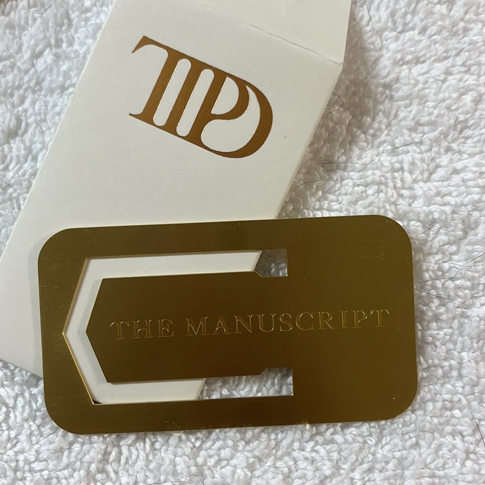 Ttpd the manuscript bookmark
